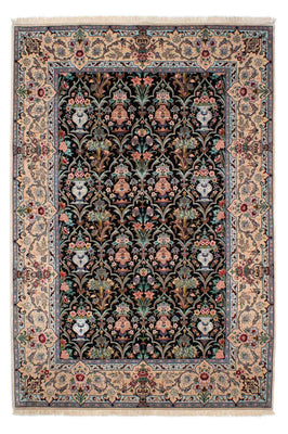 Tapis persan - Isfahan - Premium - 233 x 156 cm - bleu foncé