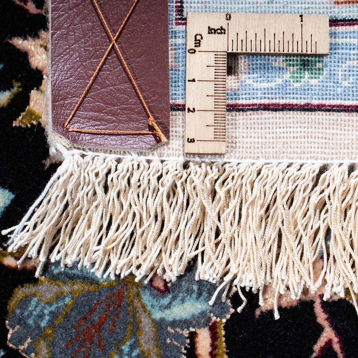 Tapis persan - Isfahan - Premium - 233 x 156 cm - bleu foncé