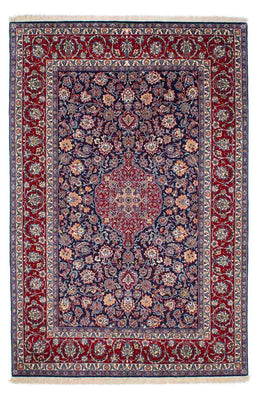 Tapis persan - Isfahan - Premium - 238 x 171 cm - bleu foncé