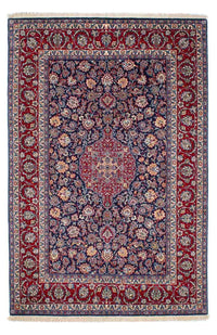 Tapis persan - Isfahan - Premium - 238 x 171 cm - bleu foncé