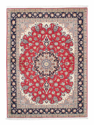Tapis persan - Tabriz - 207 x 150 cm - rouge