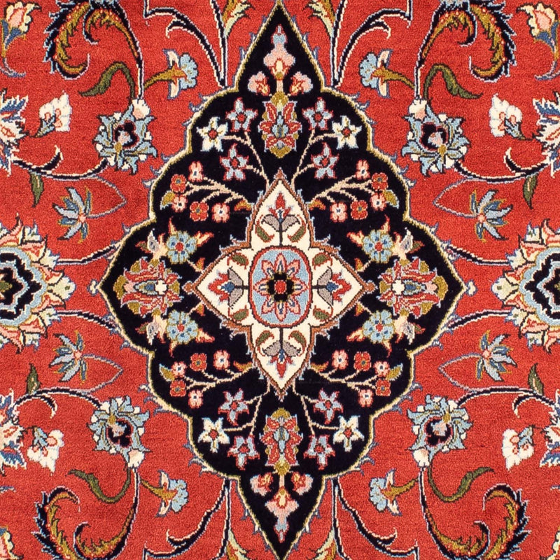 Tapis persan - Classique - 307 x 198 cm - rouge foncé