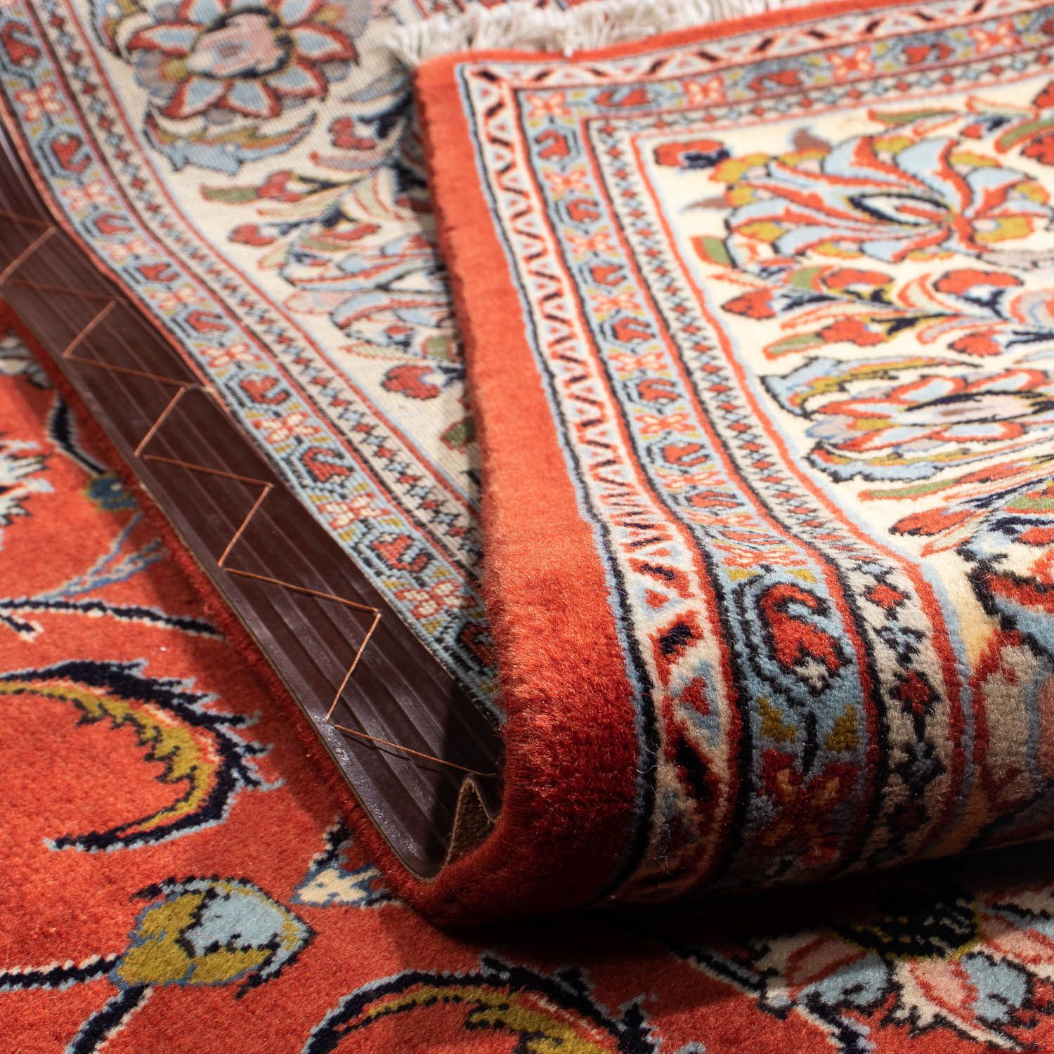 Tapis persan - Classique - 307 x 198 cm - rouge foncé