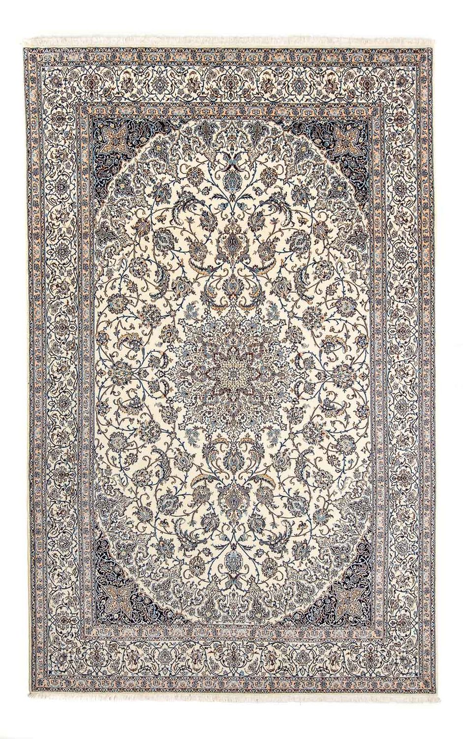 Tapis persan - Nain - Premium - 307 x 197 cm - beige