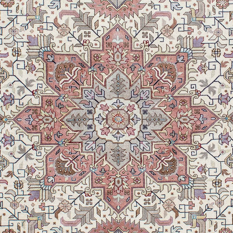 Tapis persan - Tabriz - Royal - 204 x 152 cm - beige