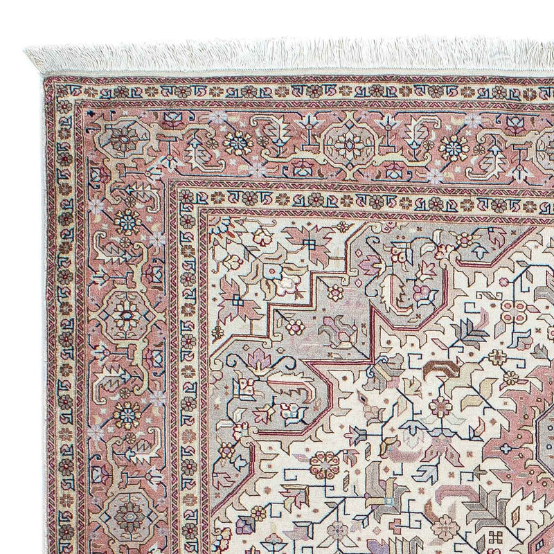 Tapis persan - Tabriz - Royal - 204 x 152 cm - beige