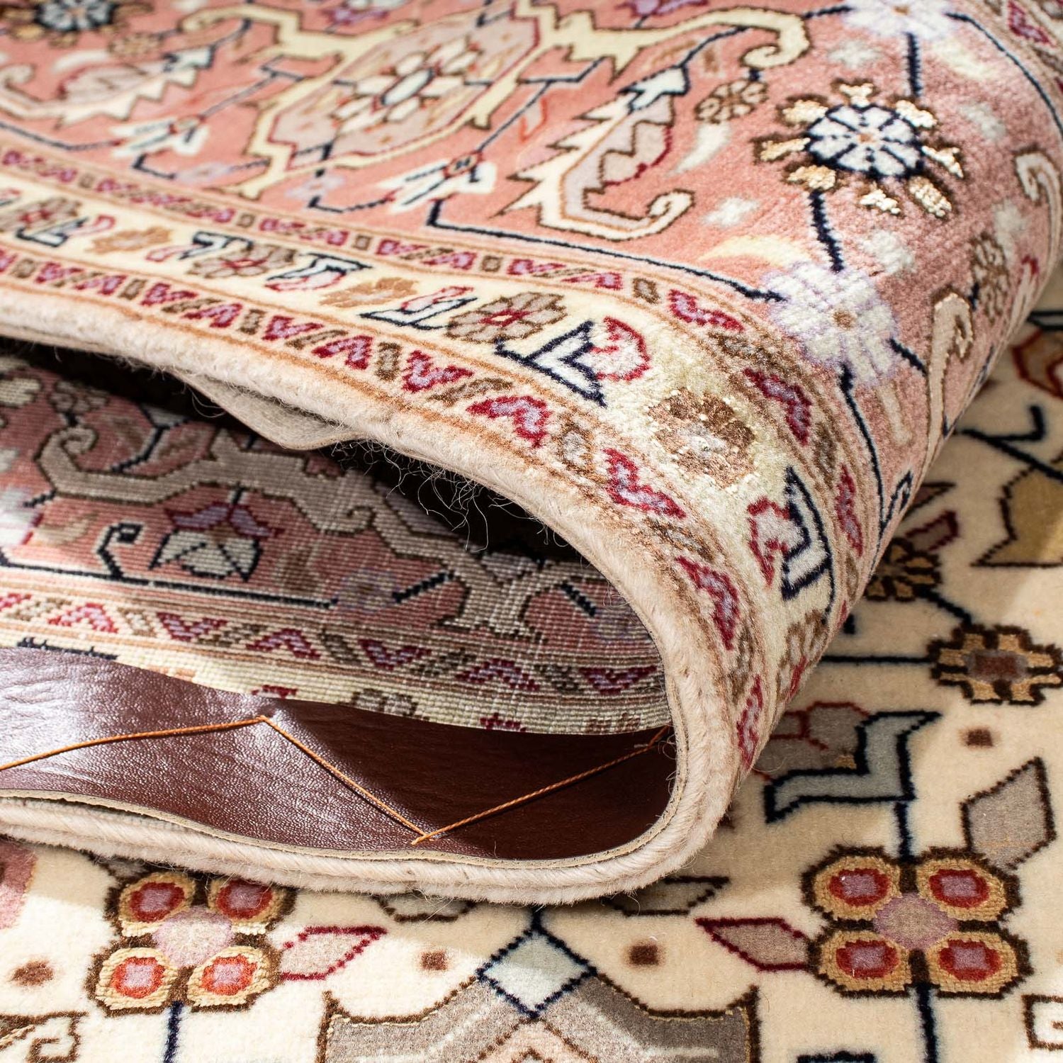 Tapis persan - Tabriz - Royal - 204 x 152 cm - beige