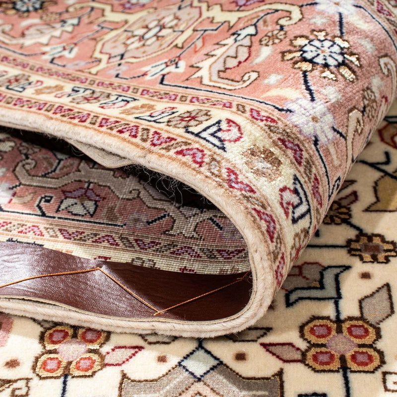 Tapis persan - Tabriz - Royal - 204 x 152 cm - beige