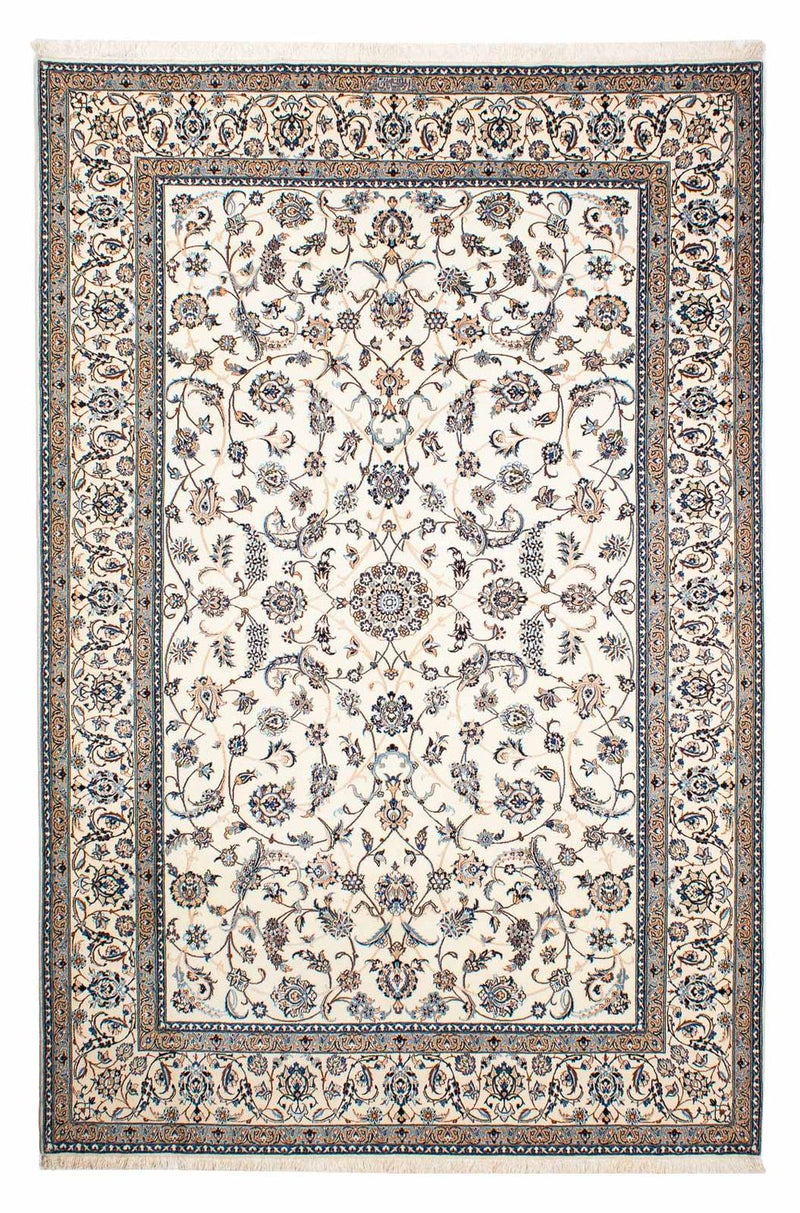 Tapis persan - Nain - Royal - 263 x 176 cm - beige