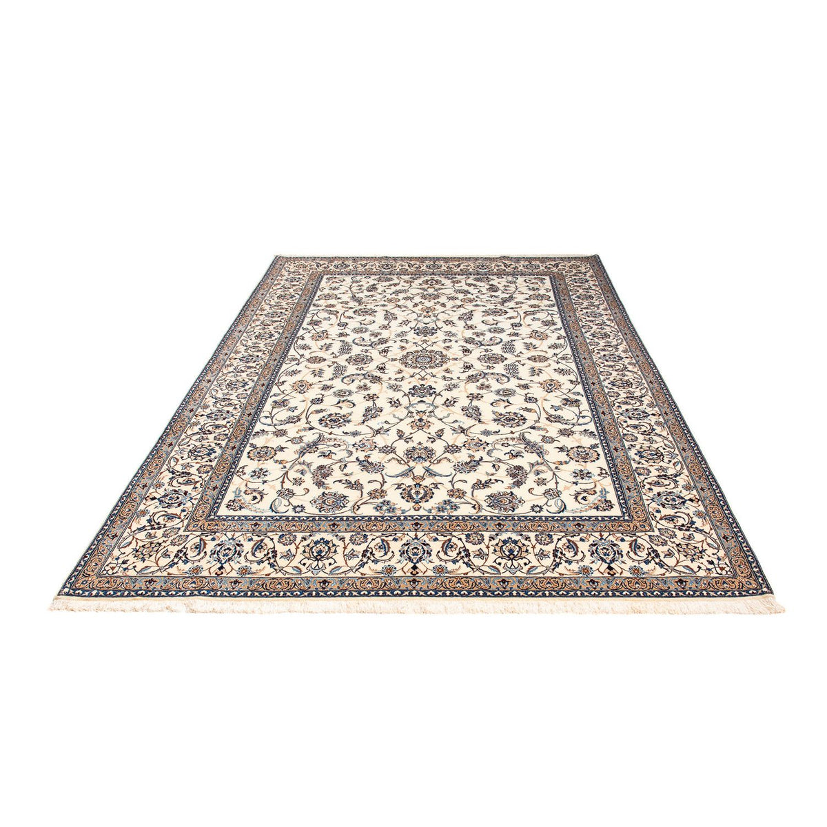 Tapis persan - Nain - Royal - 263 x 176 cm - beige