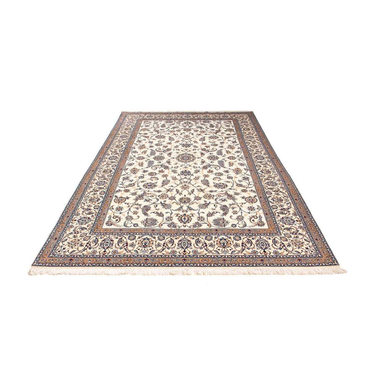 Tapis persan - Nain - Premium - 272 x 175 cm - beige