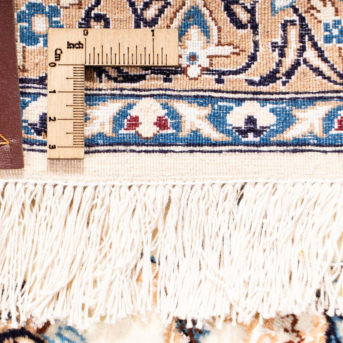 Tapis persan - Nain - Premium - 272 x 175 cm - beige