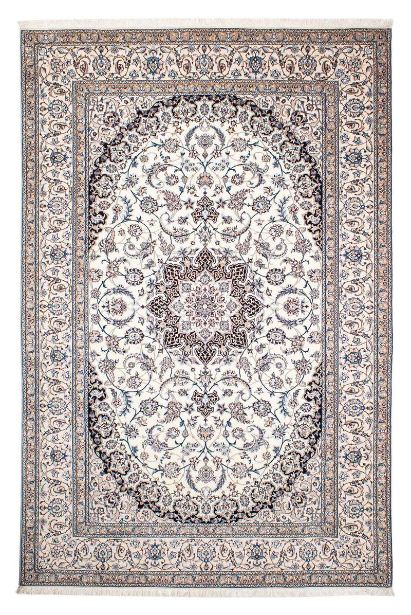 Tapis persan - Nain - Premium - 262 x 177 cm - beige