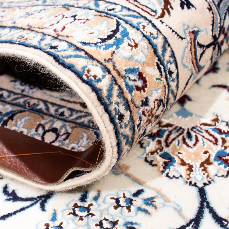 Tapis persan - Nain - Premium - 262 x 177 cm - beige