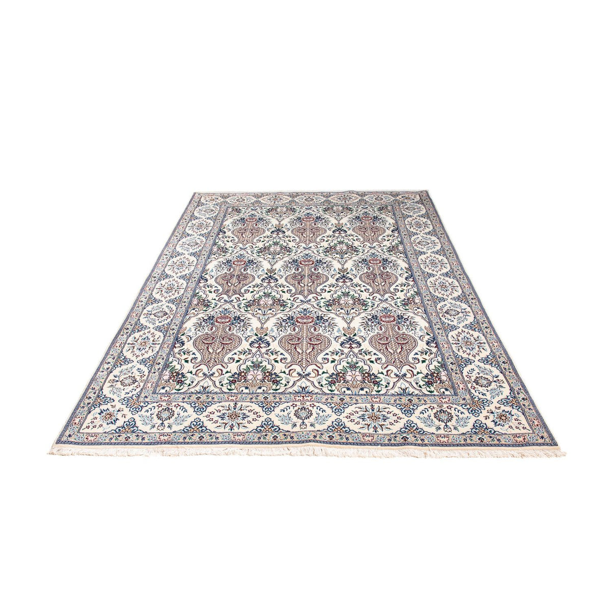 Tapis persan - Nain - Royal - 236 x 153 cm - beige