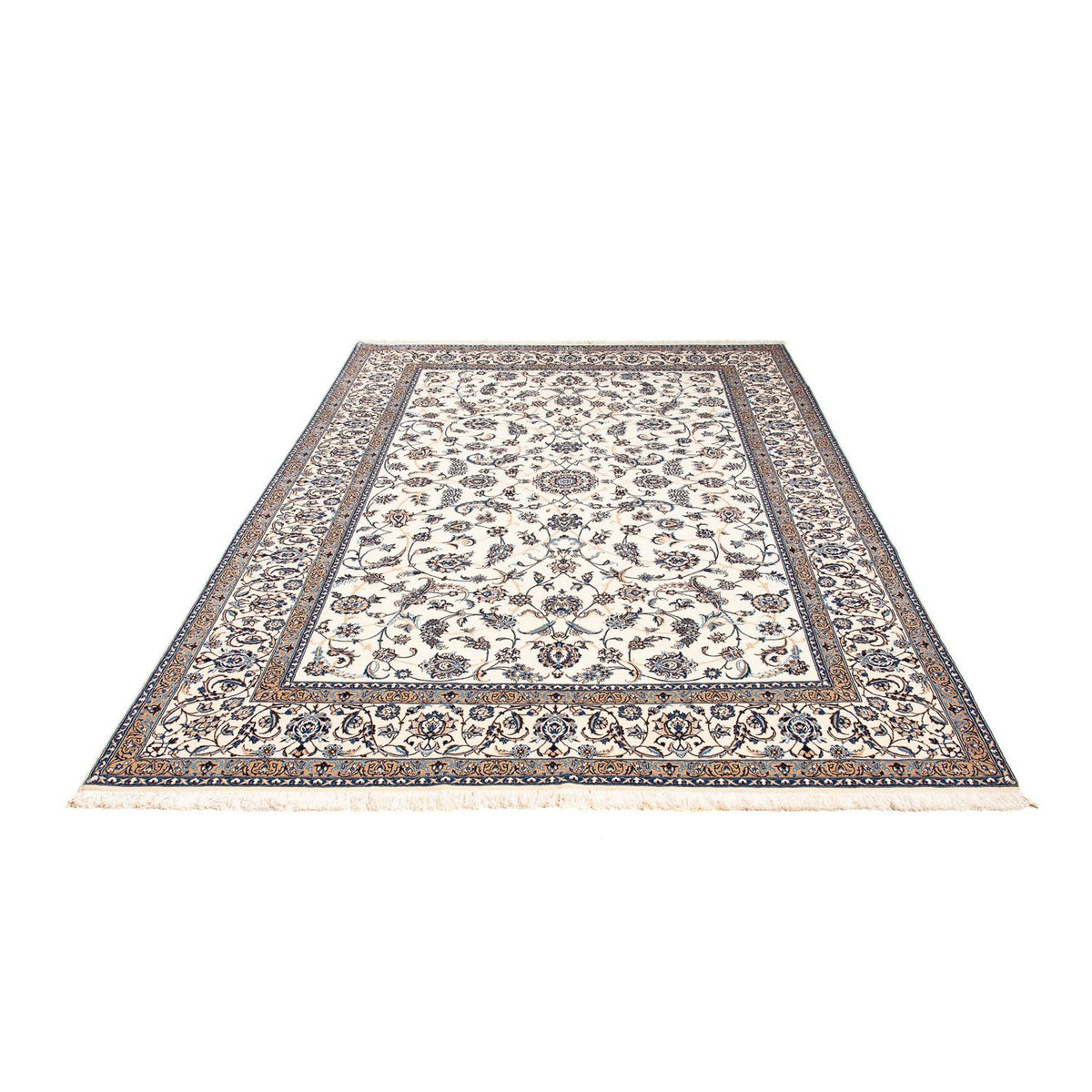 Tapis persan - Nain - Premium - 255 x 172 cm - beige