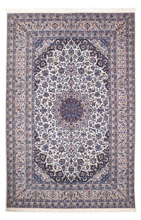 Tapis persan - Nain - Premium - 230 x 156 cm - beige