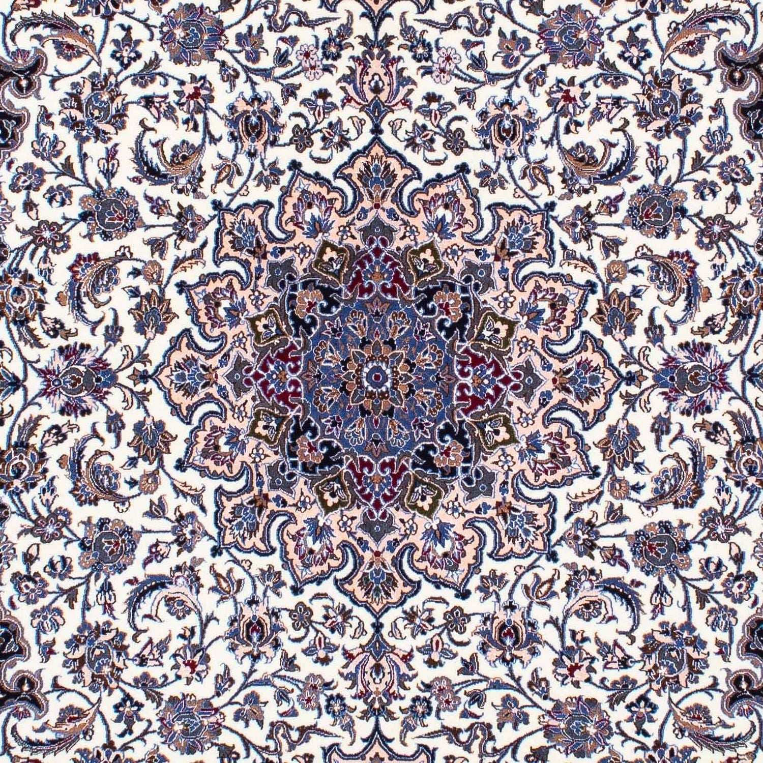 Tapis persan - Nain - Premium - 230 x 156 cm - beige