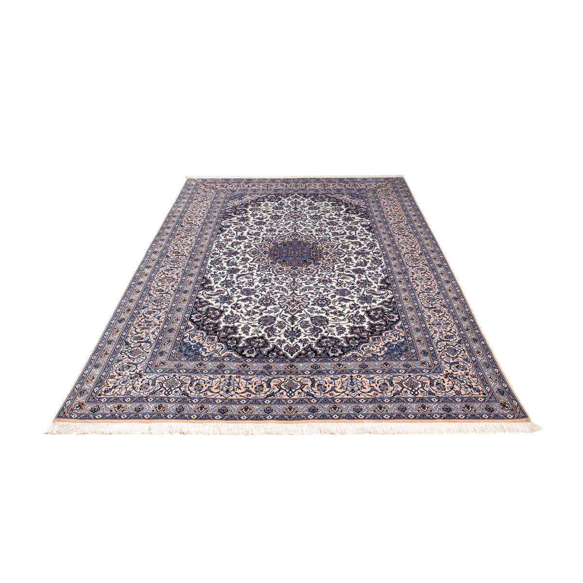 Tapis persan - Nain - Premium - 230 x 156 cm - beige
