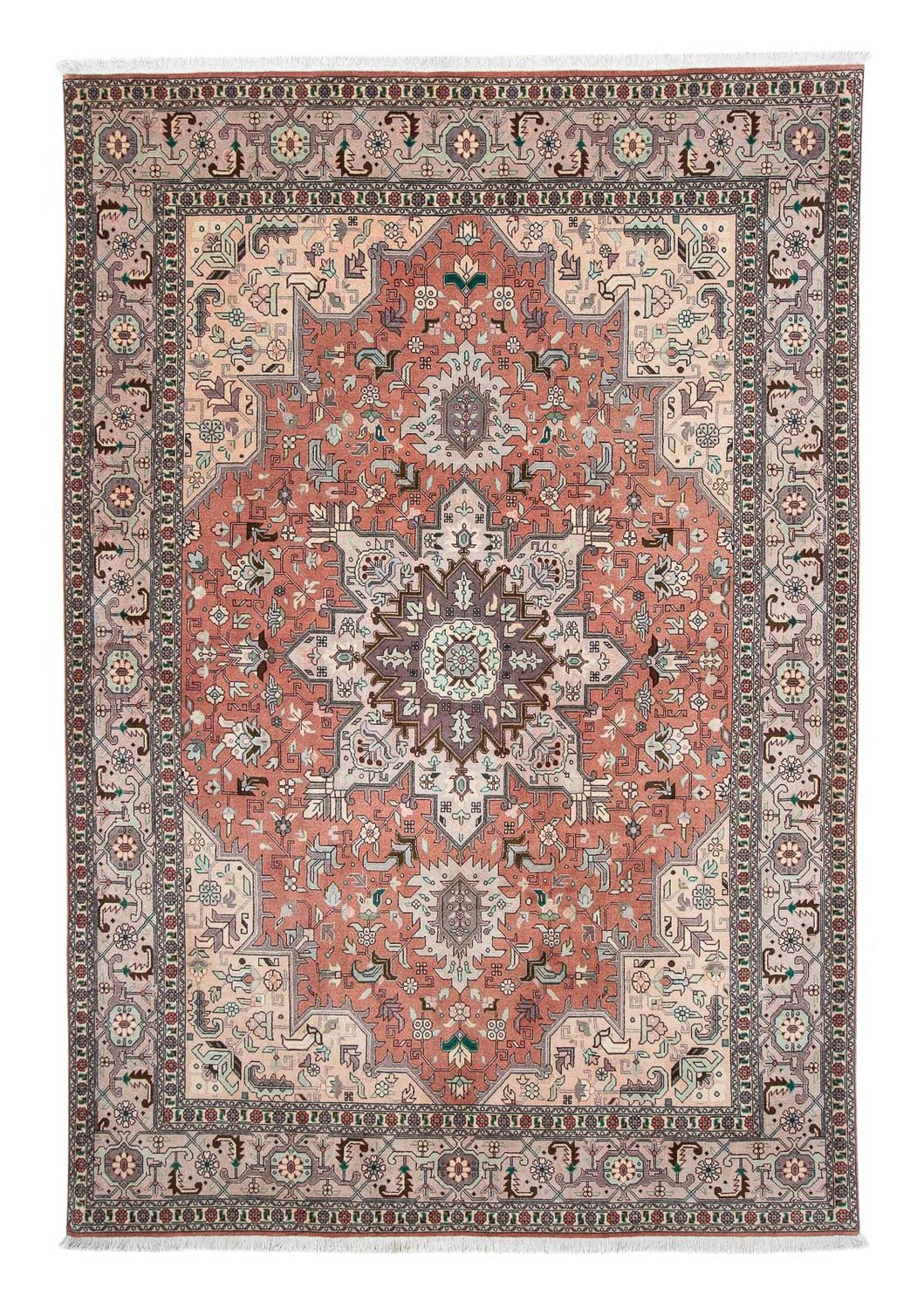Tapis persan - Tabriz - Royal - 294 x 200 cm - beige