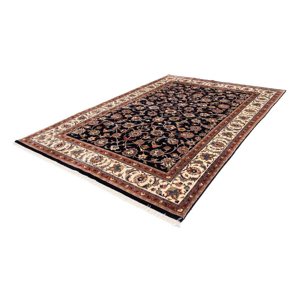 Tapis persan - Classique - 290 x 194 cm - bleu foncé