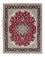 Tapis persan - Tabriz - Royal - 198 x 155 cm - rouge foncé