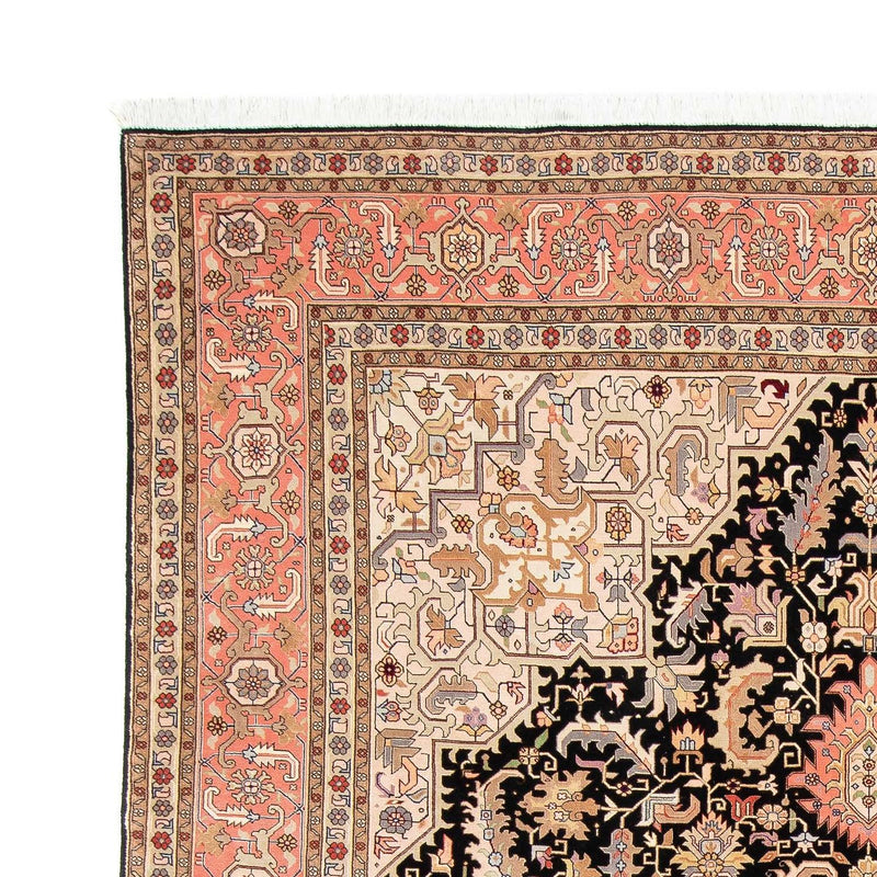 Tapis persan - Tabriz - Royal - 311 x 204 cm - bleu foncé