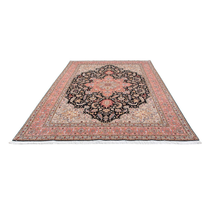 Tapis persan - Tabriz - Royal - 311 x 204 cm - bleu foncé