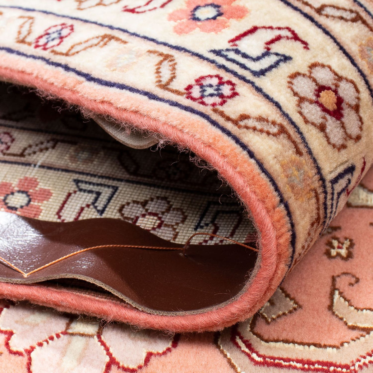 Tapis persan - Tabriz - Royal - 302 x 206 cm - rouge clair