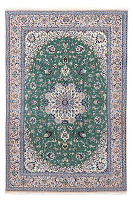 Tapis persan - Nain - Royal - 302 x 200 cm - vert