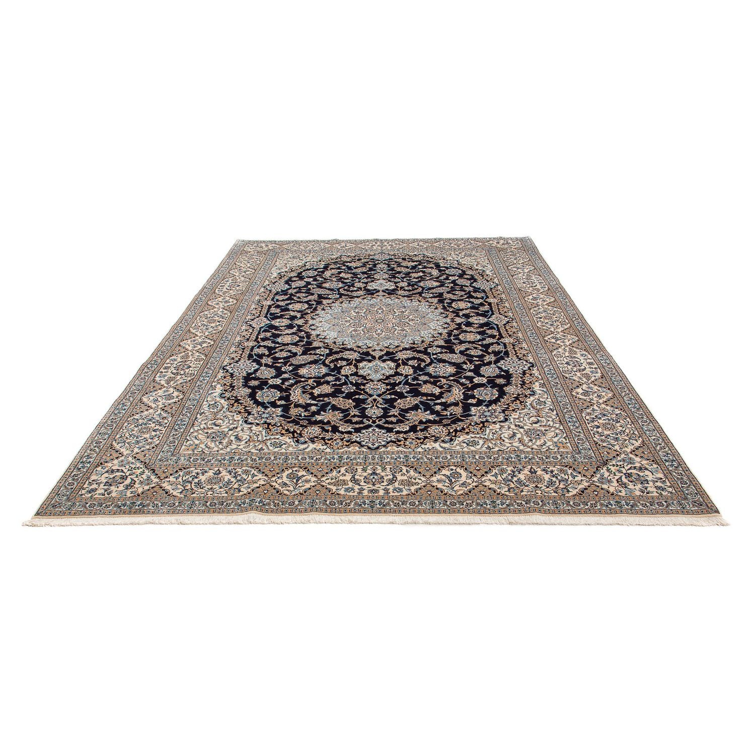 Tapis persan - Nain - Premium - 309 x 214 cm - beige