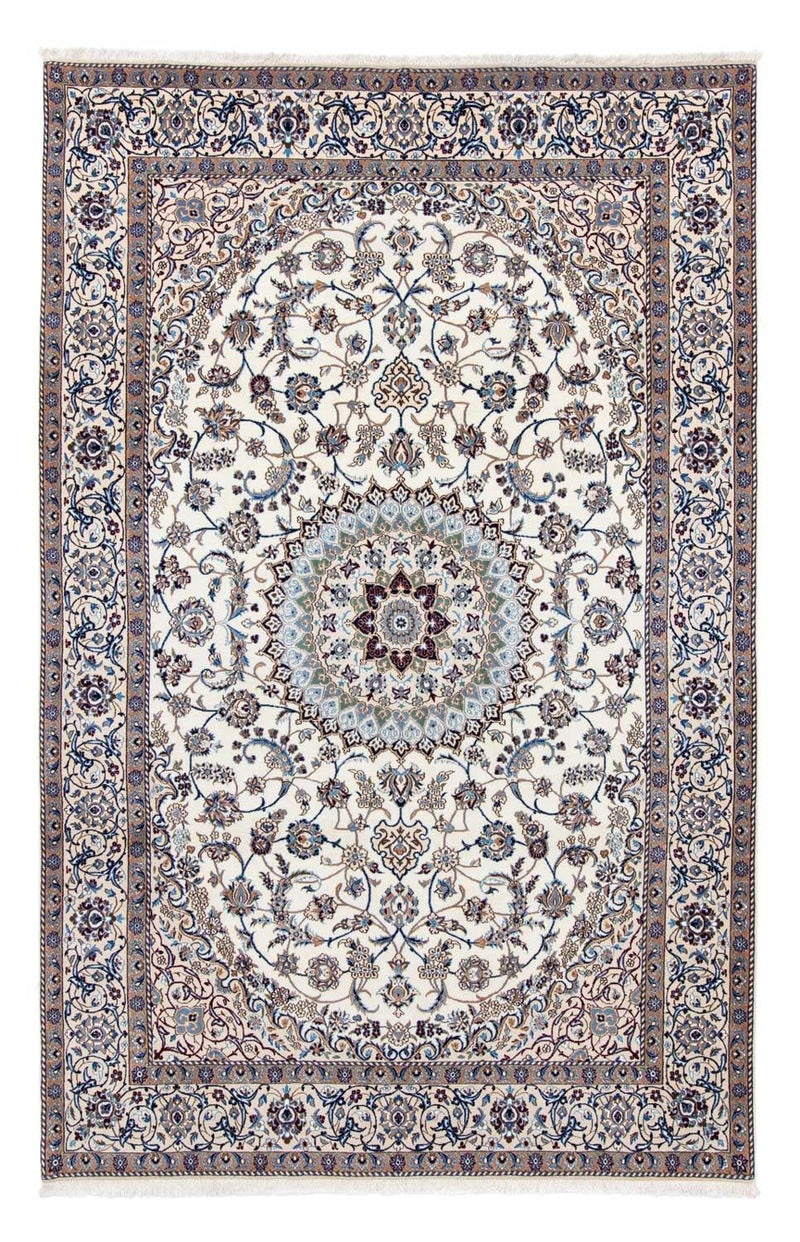 Tapis persan - Nain - Royal - 315 x 203 cm - beige