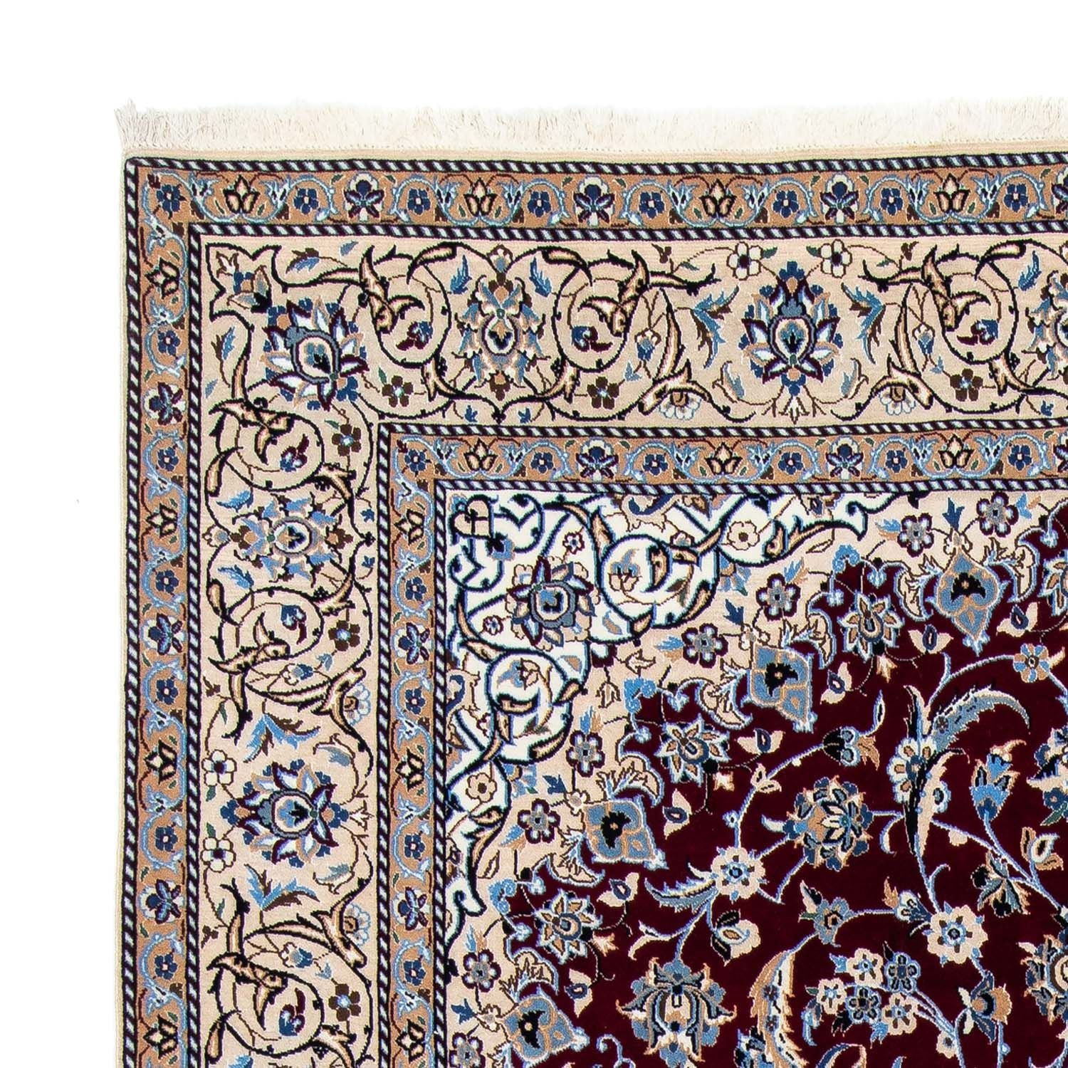 Tapis persan - Nain - Royal - 305 x 204 cm - rouge