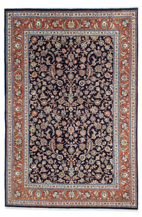 Tapis persan - Classique - 294 x 201 cm - noir
