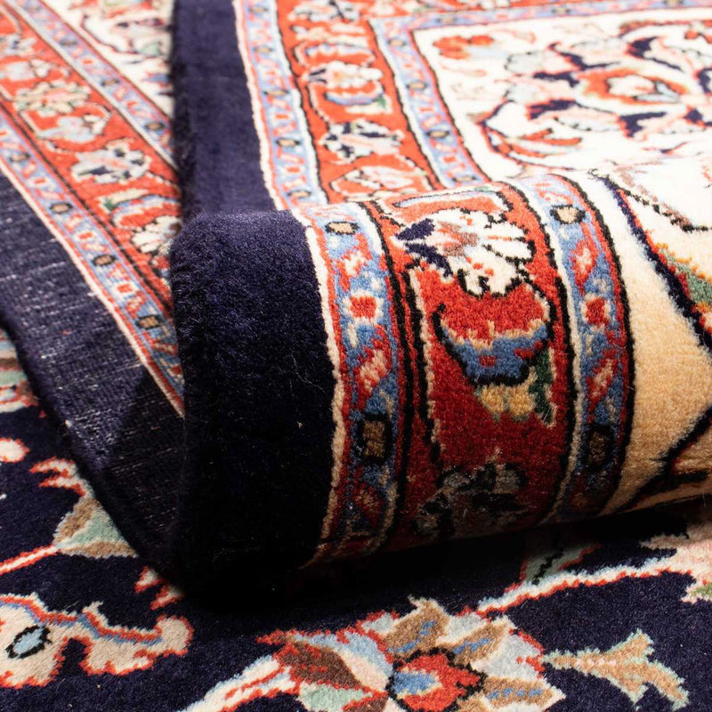 Tapis persan - Classique - 294 x 201 cm - bleu foncé