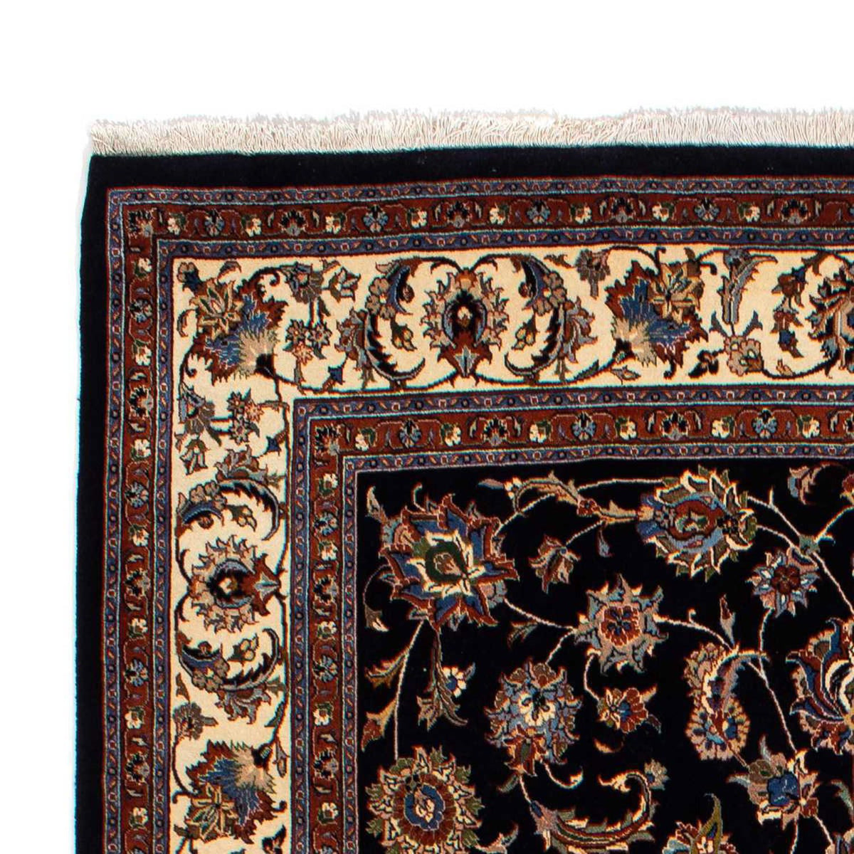 Tapis persan - Classique - 304 x 202 cm - bleu foncé