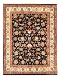 Tapis persan - Classique - 276 x 217 cm - bleu foncé