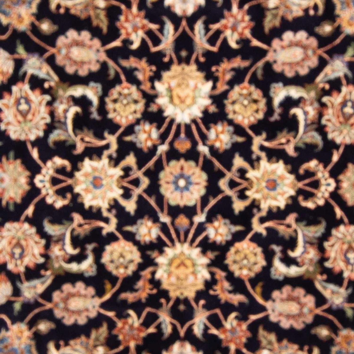 Tapis persan - Classique - 280 x 221 cm - bleu foncé
