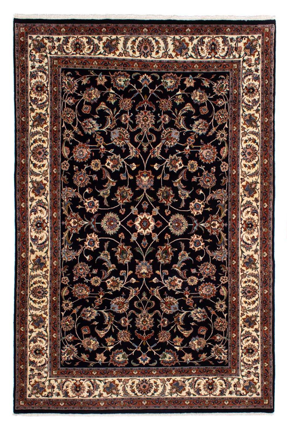 Tapis persan - Classique - 288 x 200 cm - bleu foncé