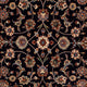 Tapis persan - Classique - 288 x 200 cm - bleu foncé