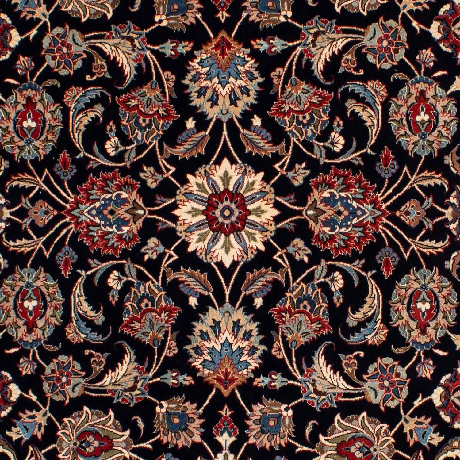 Tapis persan - Classique - 292 x 202 cm - bleu foncé