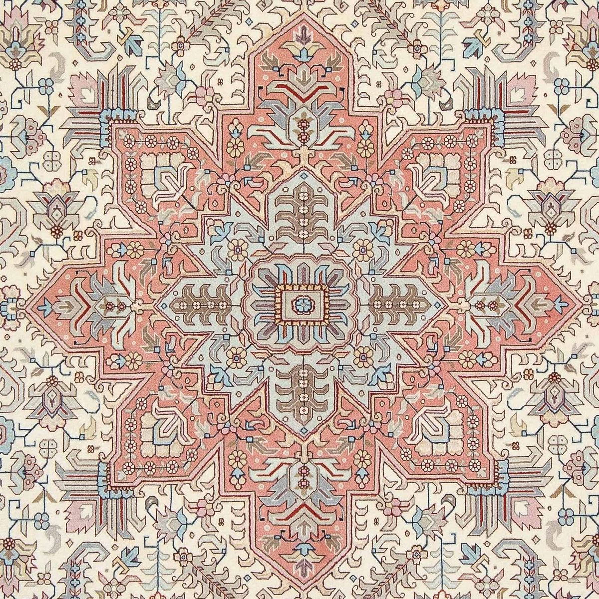 Tapis persan - Tabriz - Royal - 310 x 204 cm - beige