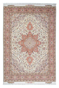 Tapis persan - Tabriz - Royal - 212 x 151 cm - beige