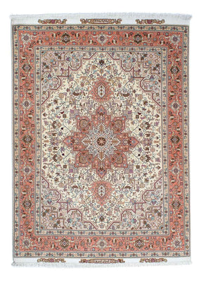 Tapis persan - Tabriz - Royal - 208 x 156 cm - beige