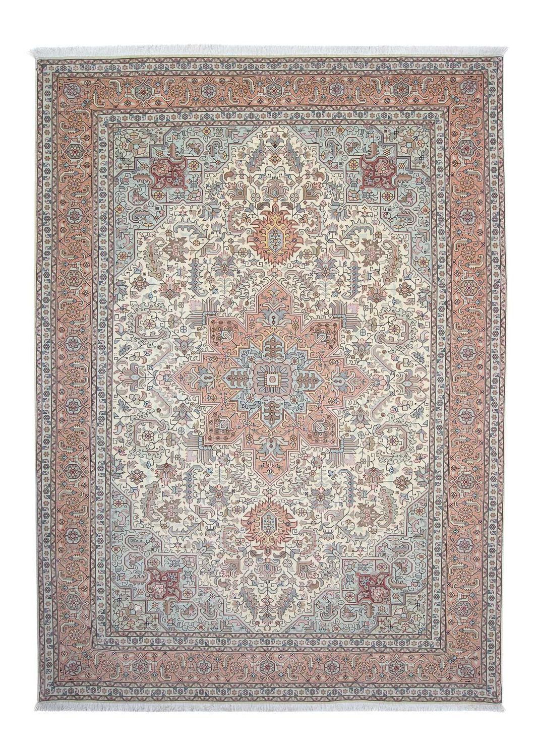 Tapis persan - Tabriz - Royal - 304 x 212 cm - beige