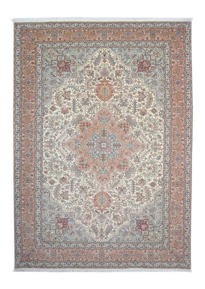 Tapis persan - Tabriz - Royal - 304 x 212 cm - beige