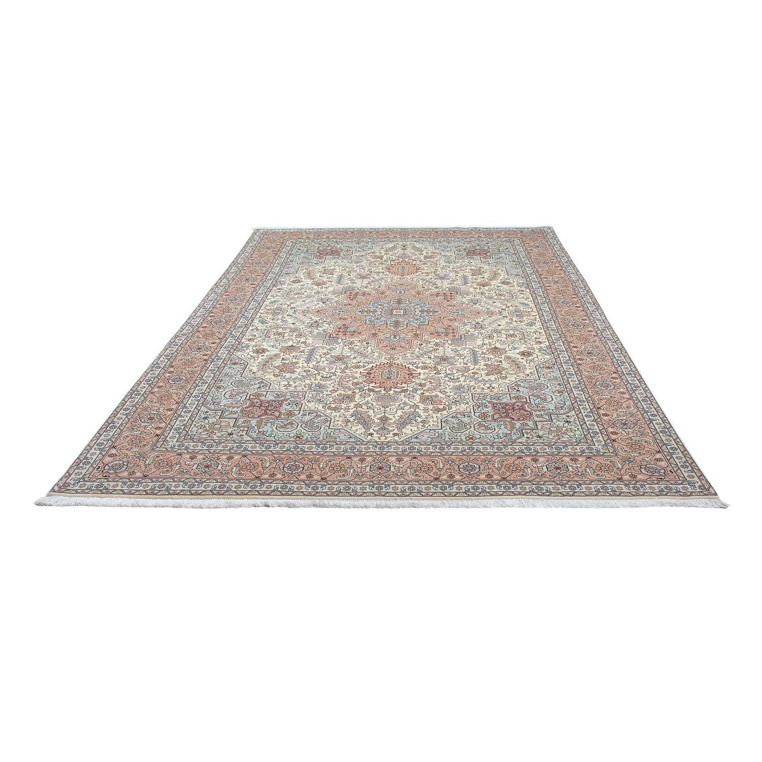 Tapis persan - Tabriz - Royal - 304 x 212 cm - beige