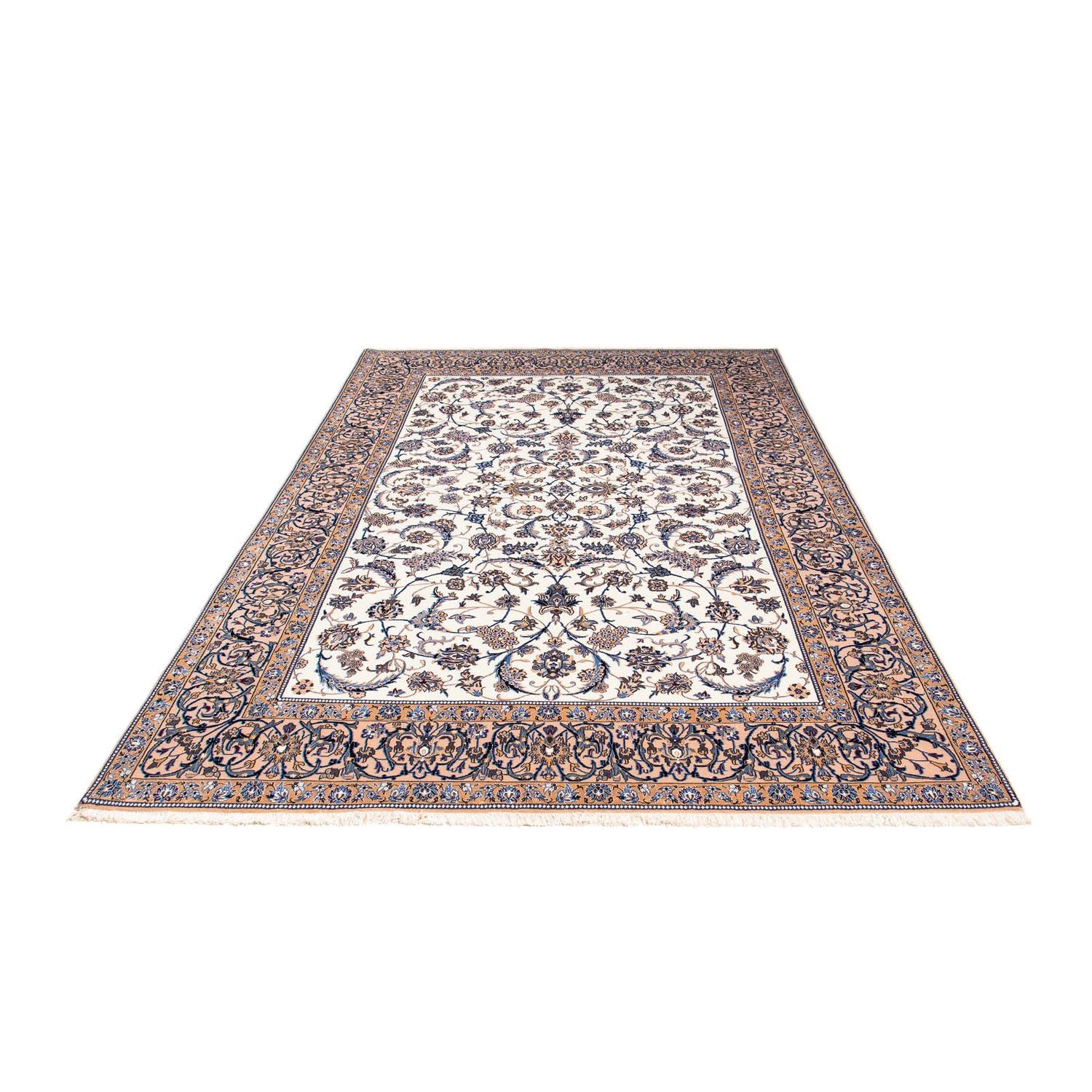 Tapis persan - Nain - Premium - 263 x 170 cm - beige