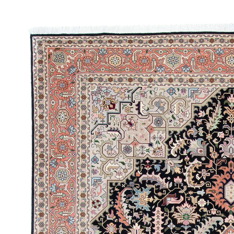 Tapis persan - Tabriz - Royal - 300 x 204 cm - bleu foncé