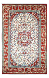 Tapis persan - Ghom - 248 x 157 cm - rouge